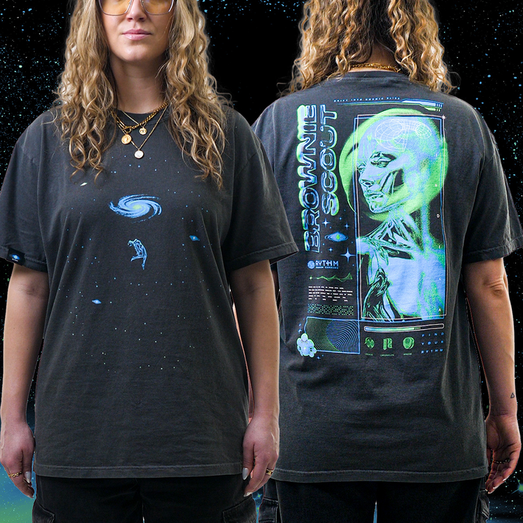Brownie Scout Space T-Shirt - 34144025084058