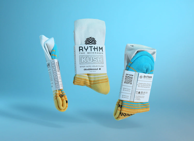 Rythm Beverage x Doublesoul Socks - Kush - 35654773080218