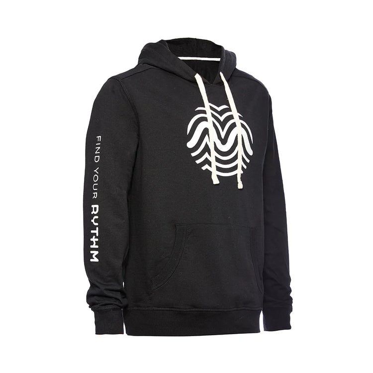 Rythm Unisex Black Recycled Fleece Hoodie - 33455493349530