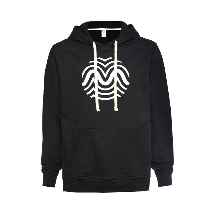 Rythm Unisex Black Recycled Fleece Hoodie - 33455490105498