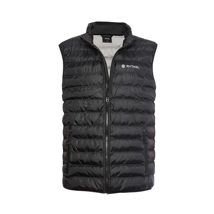 Rythm Unisex Black Puffer Vest - 33398788227226
