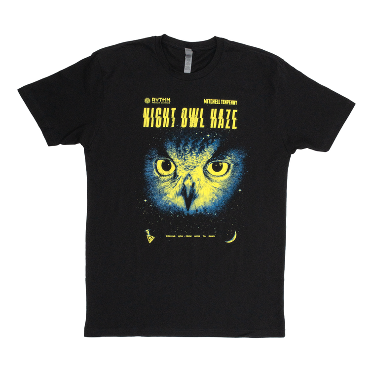 Mitchell Tenpenny x Rythm Night Owl Haze Unisex T-Shirt - 33816278630554