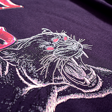 Vintage Animal Face Heavyweight Hoodie - 35593777348762