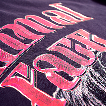 Vintage Animal Face Heavyweight Hoodie - 35593777447066