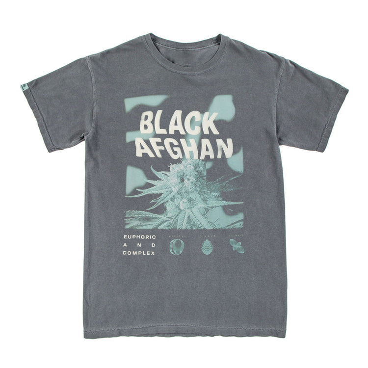 Black Afghan Strain T-Shirt - 32403917471898