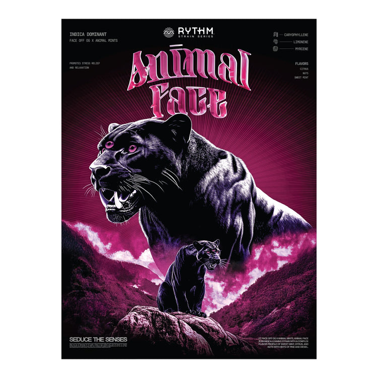 Animal Face - Apex Predator 18x24" ALT Foil Poster - 36964759273626